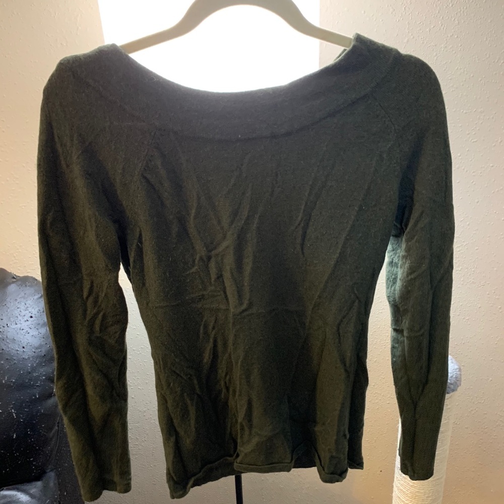 Green sweater
